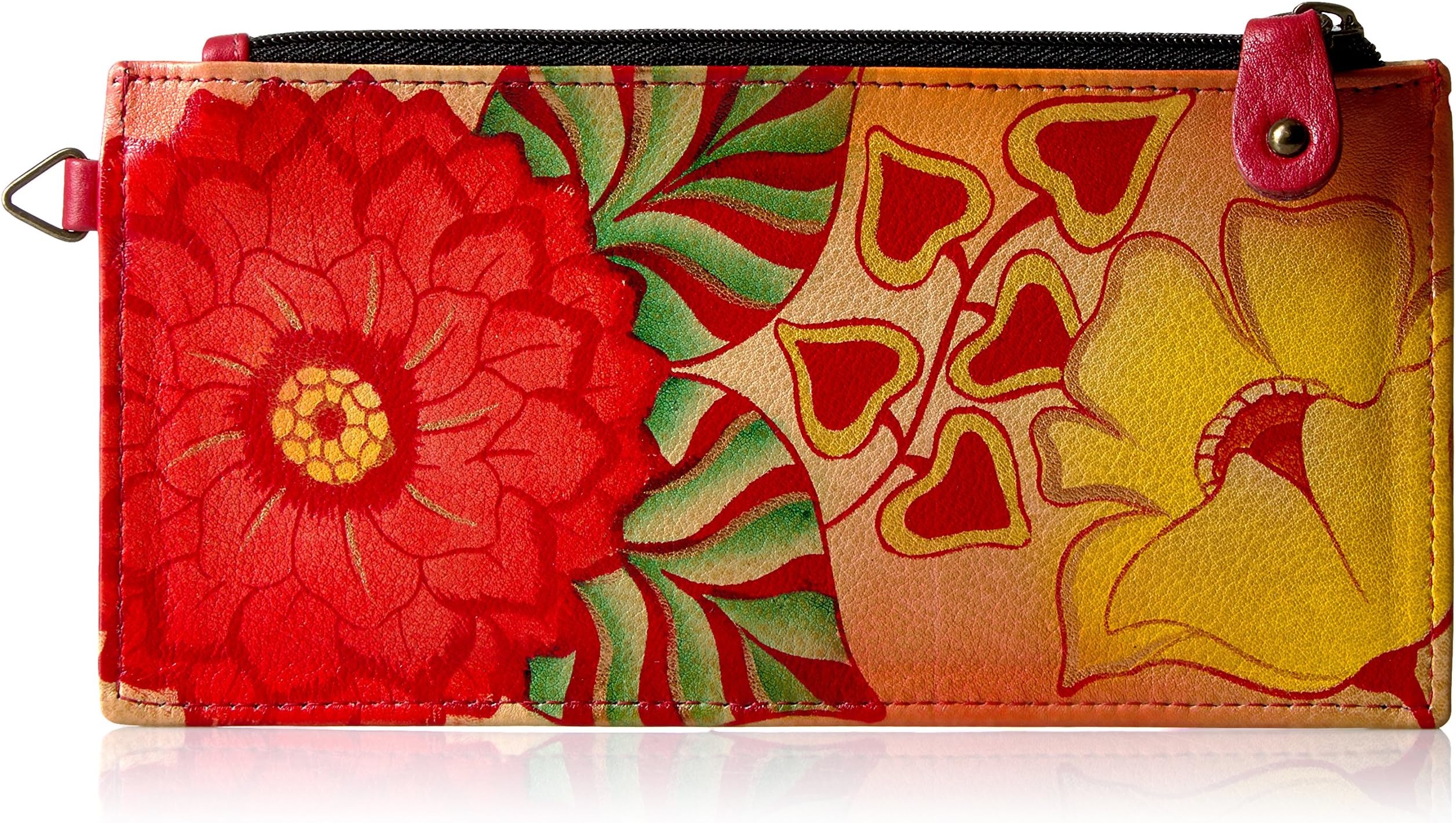 Women's Genuine Leather Organizer Wallet | Five Credit Card Holders