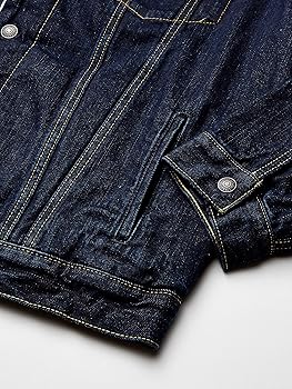 blue big & tall type 3 sherpa trucker jacket