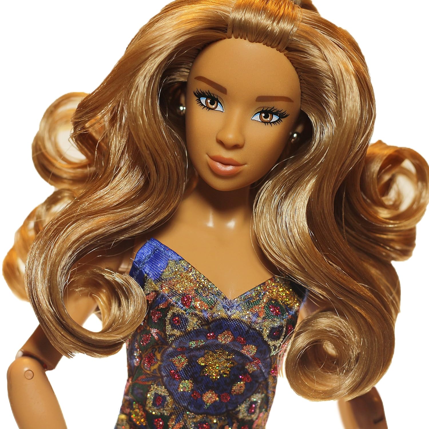 Mia African American Fashion Doll Natural Hair Posable By Brand