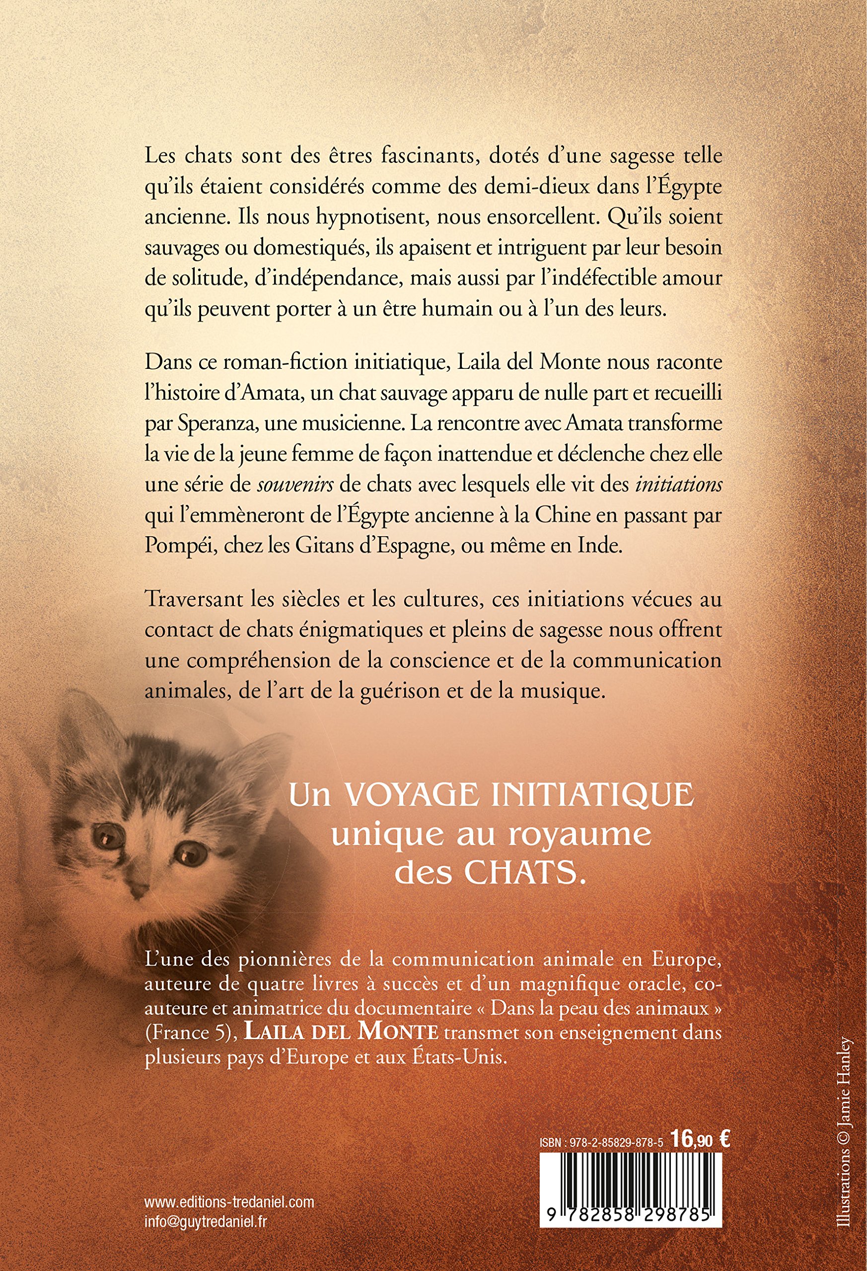 Voyage Initiatique Avec Les Chats Del Monte Laila Amazon Com Books
