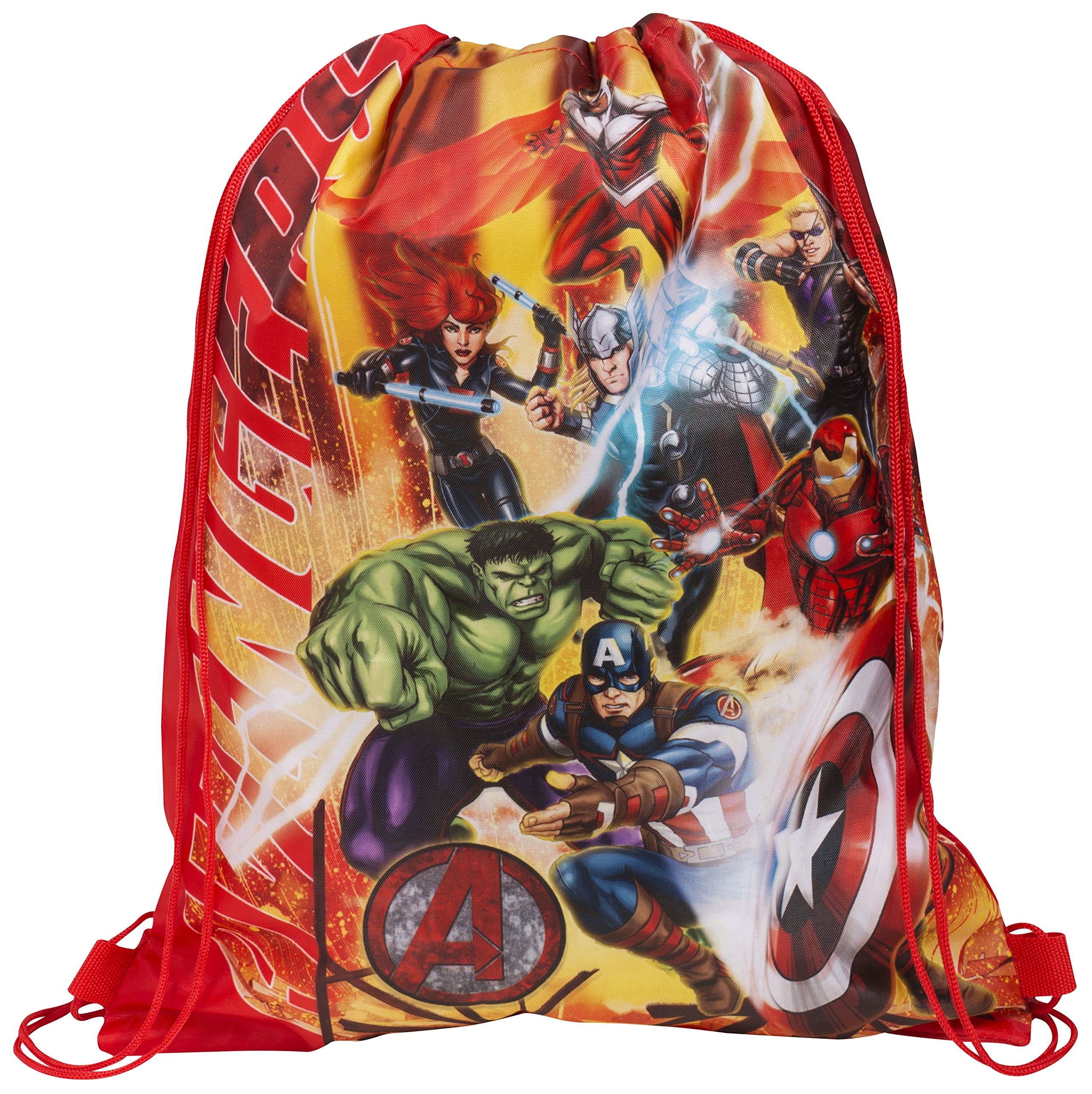 Marvel Avengers PE Drawstring Bag Back Pack Shoulder Shoe Bag Back To School
