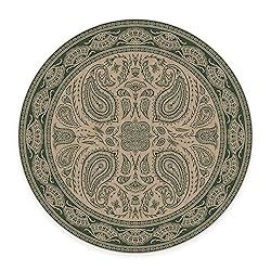 RUGGABLE x Iris Apfel Round Rug - Perfect Geometric