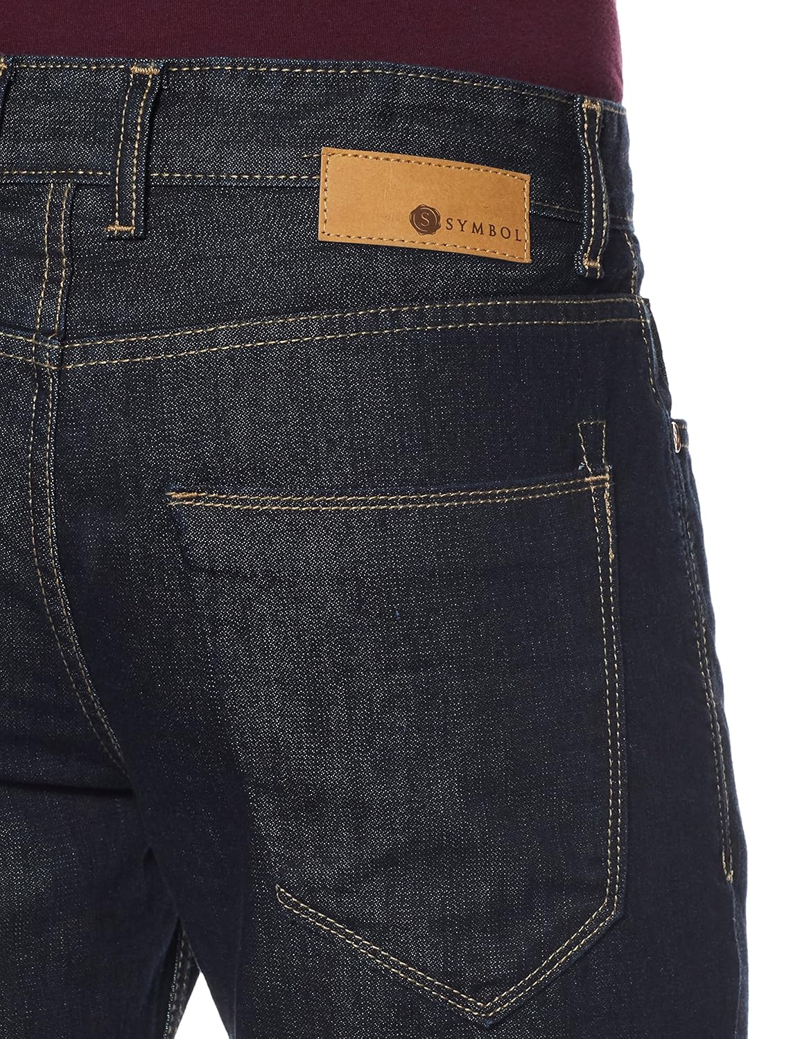 symbol amazon brand men's relaxed fit jeans