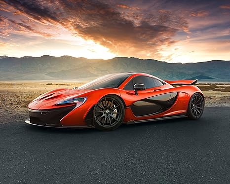 Amazon Com Mclaren Car Poster Wall Decoration High Quality 16x20