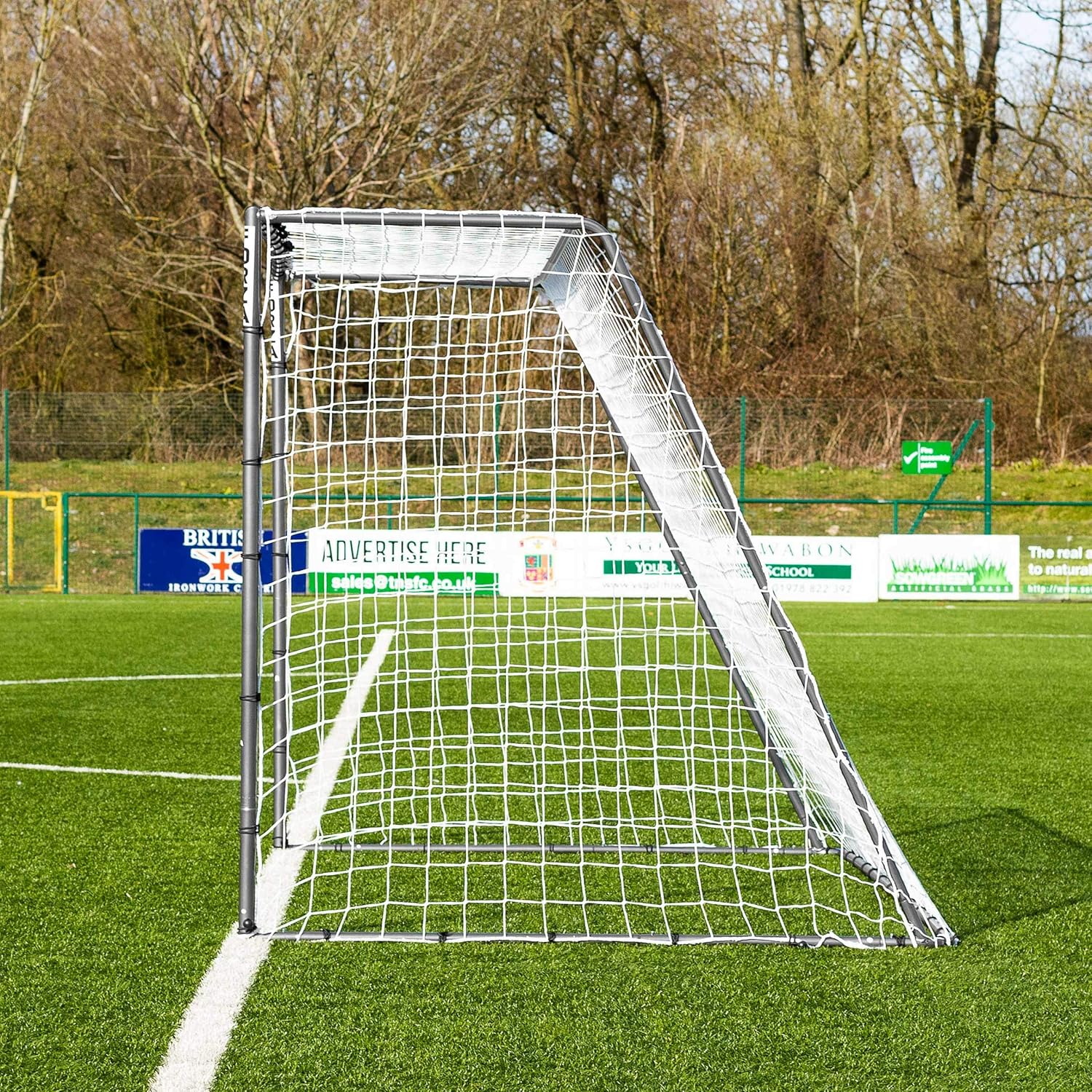 FORZA Steel42 Soccer Goals - Premium Backyard Steel Goal - Three Sizes (12ft x 6ft) : Sports & Outdoors