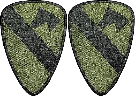 Amazon Set 2 Of 1st Cavalry Division Horse HQ Military U S Army 