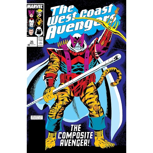 Amazon.com: Avengers West Coast (1985-1994) #24 eBook : Englehart