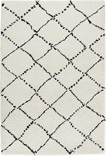 Teppich Trendline Schwarz Weiss Raute 4 Grossen Amazon De Kuche