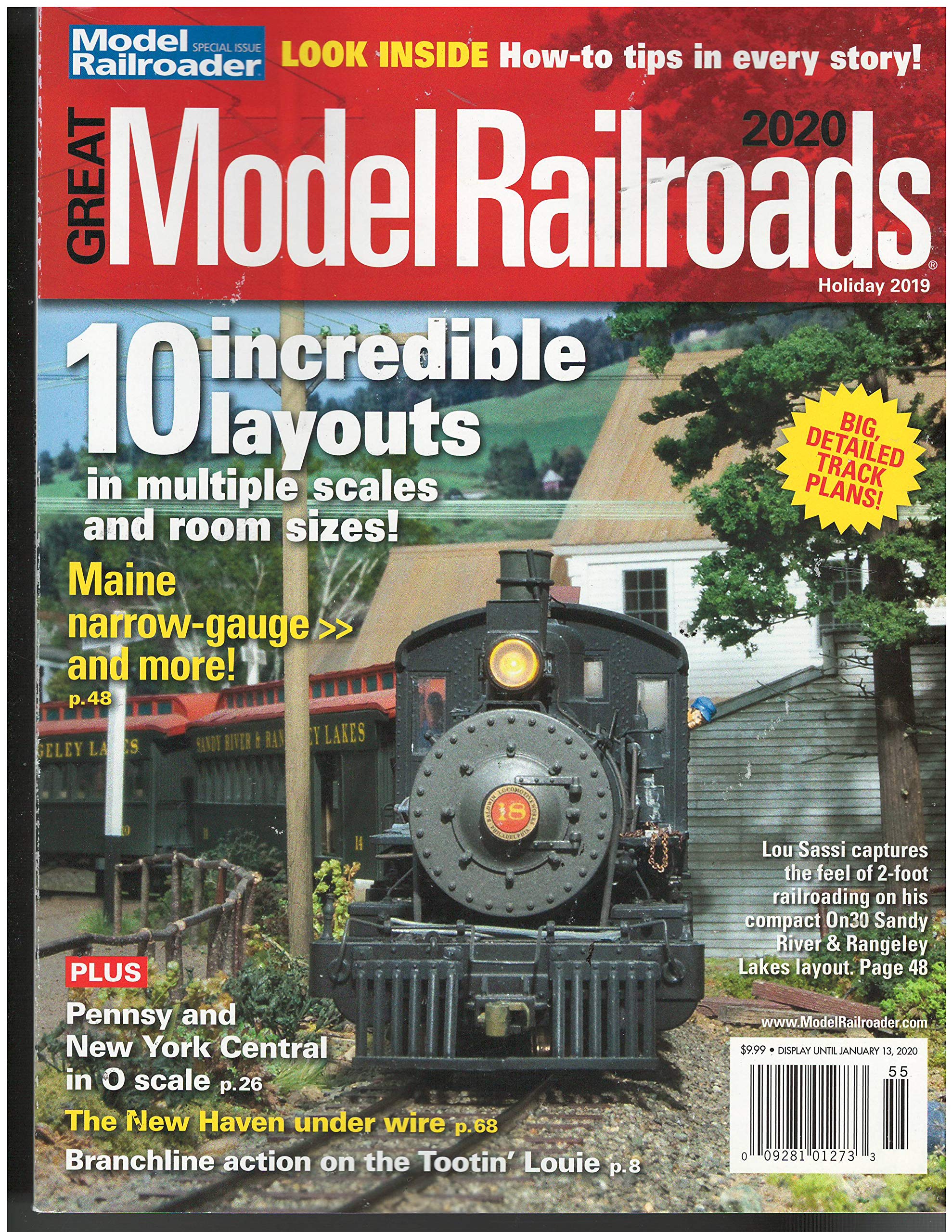 Model Railroads 2020 Magazine Holiday 