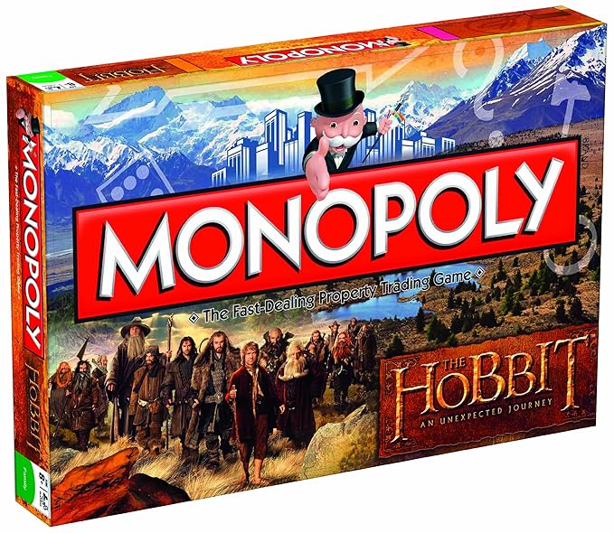 Winning Moves 42570 - Monopoly Der Hobbit