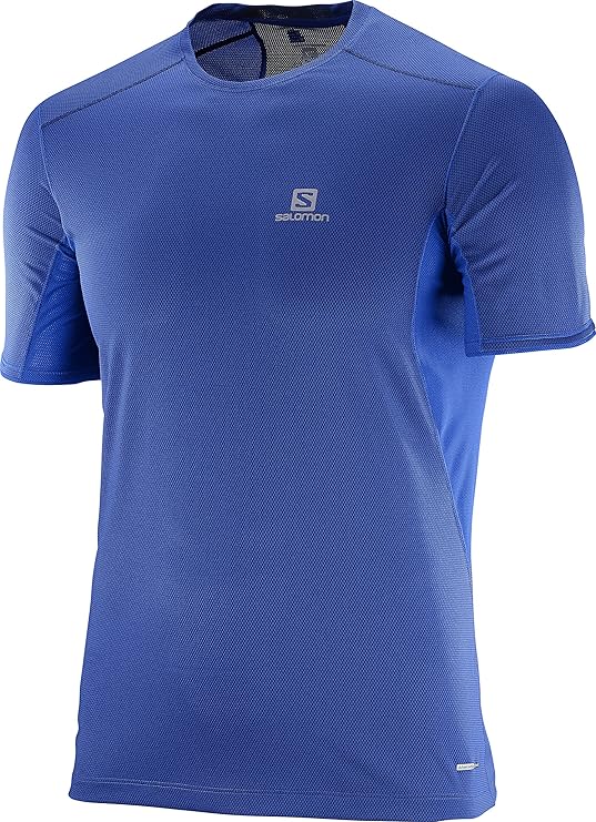 Salomon Herren Trail Runner T-Shirt Ss Tee M Surf The Web