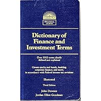 Dictionary of Finance and Investment Terms (BARRON'S FINANCE AND