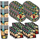 Taco Twosday 2nd Birthday Party Supplies Set Plates Napkins Cups Tableware Kit for 16