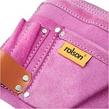 Rolson 68630 Double Leather Tool Pouch Purple view 3