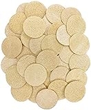 36 pcs/Set Natural Exfoliating Face Pad Loofah