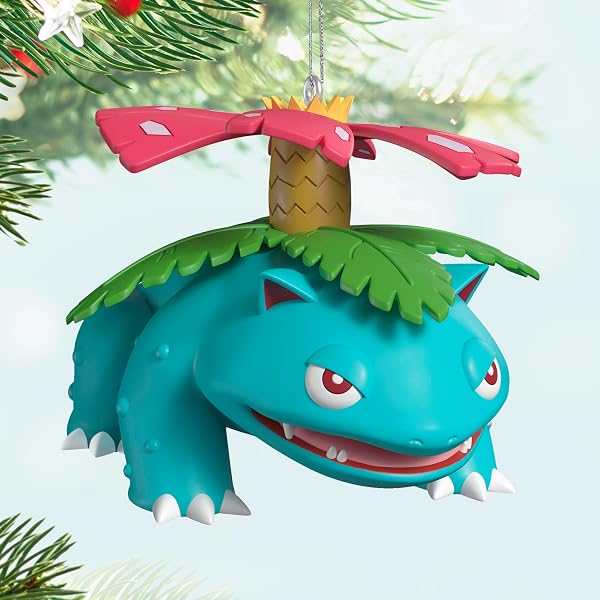HALLMARK KEEPSAKE CHRISTMAS ORNAMENT 2025, POKÉMON VENUSAUR, GIFTS FOR POKÉMON FANS
