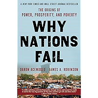 Why Nations Fail: The Origins of Power, Prosperity, and Poverty book cover Why Nations Fail: The Origins of Power, Prosperity, and Poverty book cover