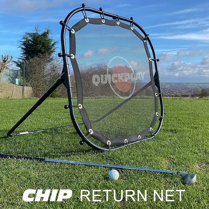 QUICKPLAY Golf Chip Return Net Golf Chipping Net, eine
