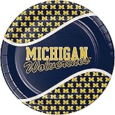 Creative Converting University of Michigan Paper Plates, 24 ct