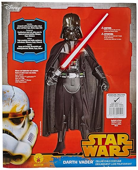 Unbekannt Aptafêtes – CS855019/M – Kostüm, luxuriös, für Kinder – Darth Vader