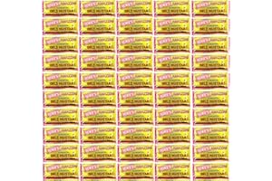 Crait Mike's Amazing Deli Mustard Packets 50 Pack Mustard Packets, Condiment Packets Bulk, Individually Wrapped Condiments, Deli Mustard Packets