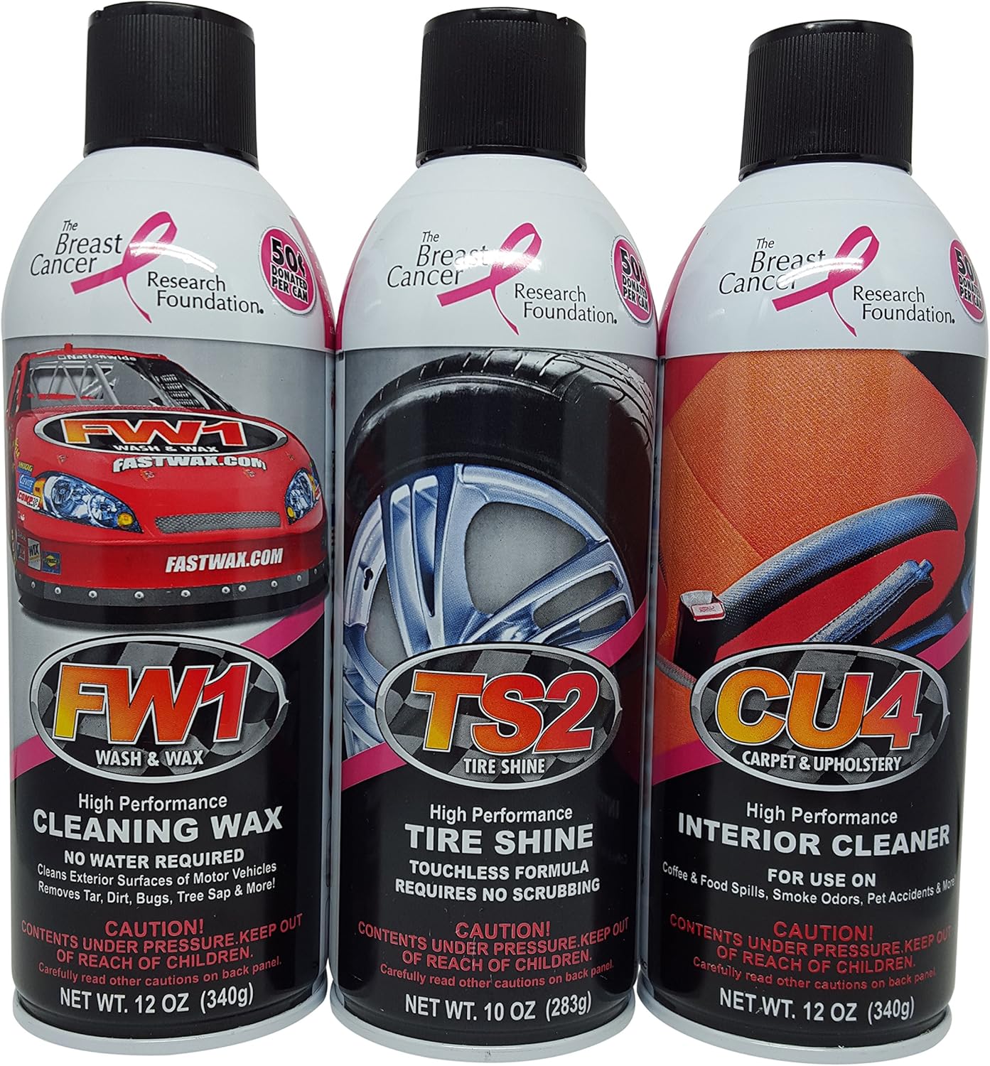 Fast Wax FW1 Action Pack Waterless Car Wash and Wax, Exterior Care