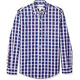 Amazon Essentials Men's Slim-Fit Long-Sleeve Poplin Shirt