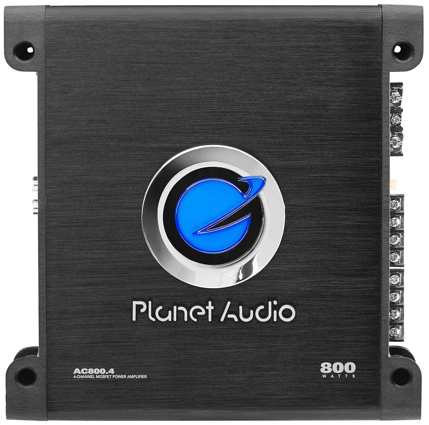 Amazon.com: Planet Audio AC800.4 Anarchy 800 Watt, 4 Channel, 2/4 Ohm  Stable Class A/B, Full Range, Bridgeable, MOSFET Car Amplifier: Car  Electronics