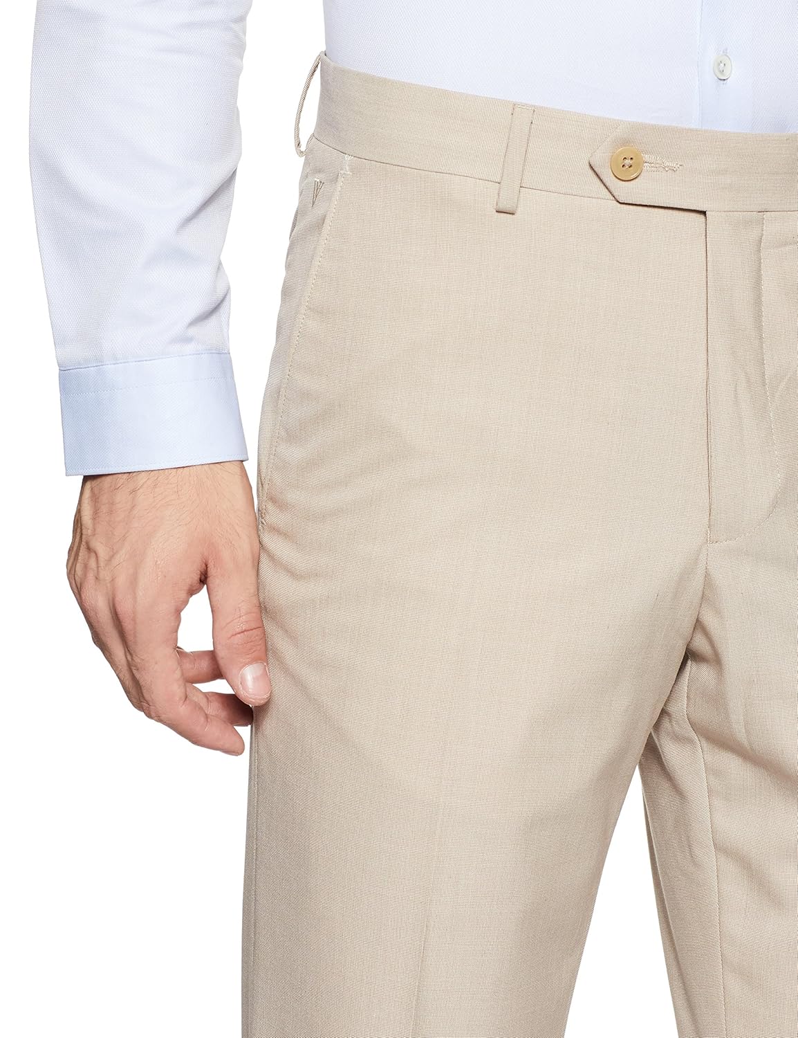 van heusen men's relaxed fit formal trousers