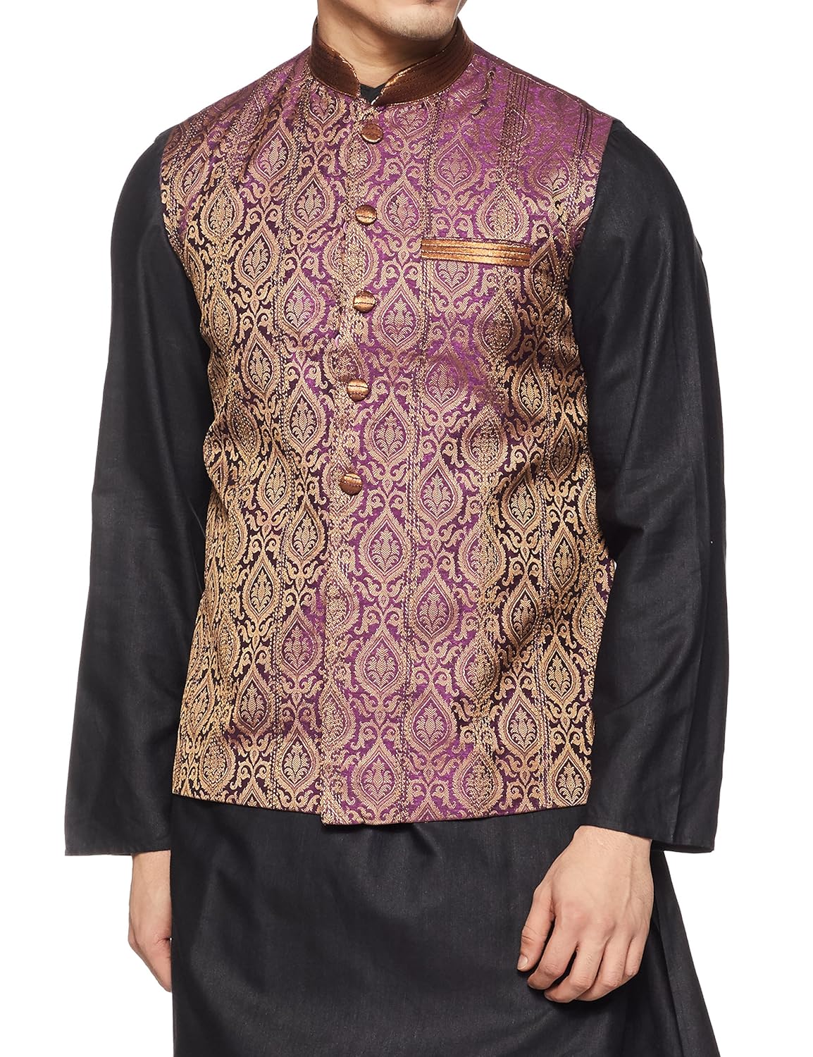 manu men's silk jacket