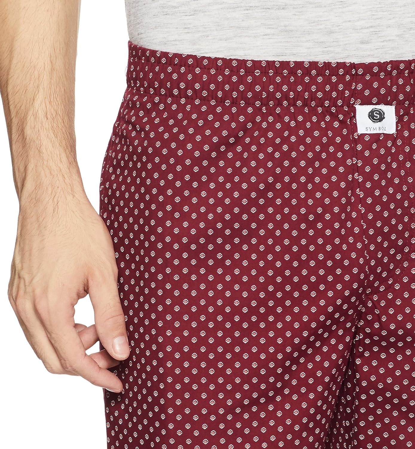 symbol amazon brand men's lounge bottom