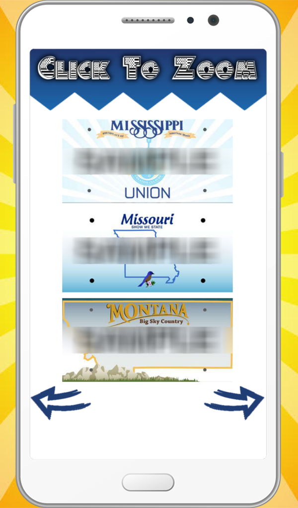 USA License Plate Designs - Thumbnail 3