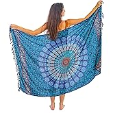 Boho Chic Pareo - Mandala Pareo - Bikini Swimsuit Cover Up - Beach Dress - Wrap