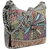 KHUSI Handmade, Cotton messenger style shoulder bags for women.