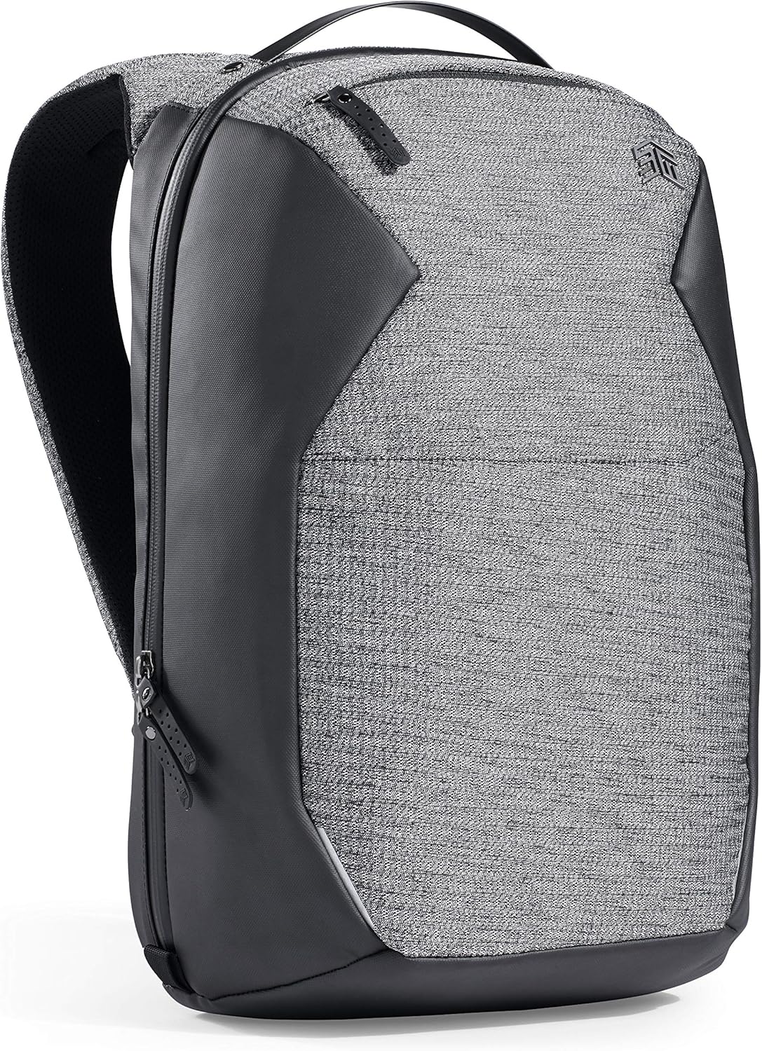 STM Myth Backpack Featuring Luggage Pass-Through 18L / 15" Laptop - Granite Black (stm-117-186P-01)