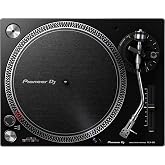 Pioneer DJ PLX-500 Direct Drive Turntable | Play and digitize vinyl, USB recording, DJ-style layout, phono/line output, dust-cover sleeve stand