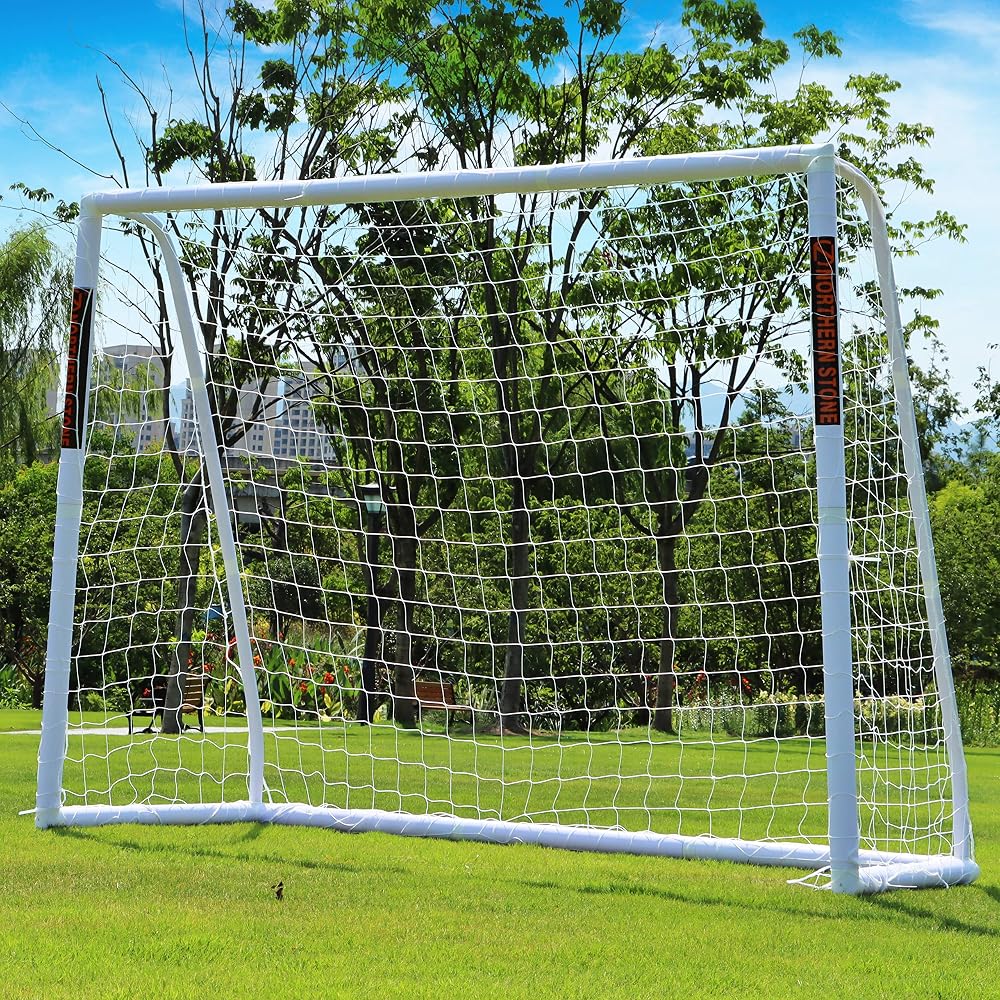 Northern Stone Ultimate All Weather uPVC Football Goal 8ft x 6ft Garden