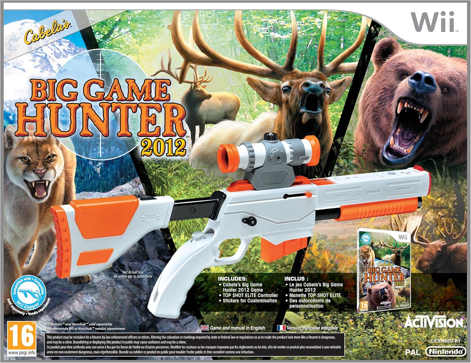 Cabela's Big Game Hunter 2012 Bundle with Gun (Wii) Amazon.co.uk PC