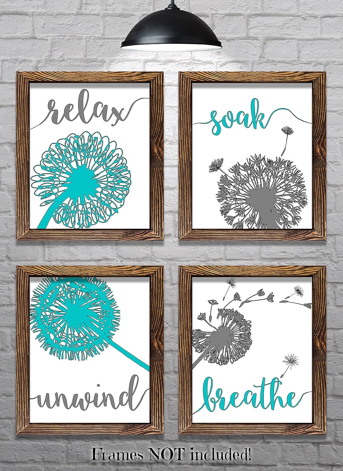 Bathroom Wall Art and Decor Bathroom Phrases Relax Soak
