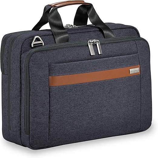 grey briefcase