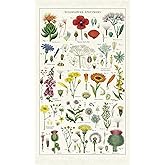 Cavallini Papers & Co. Wildflowers Tea Towel, Multicolor