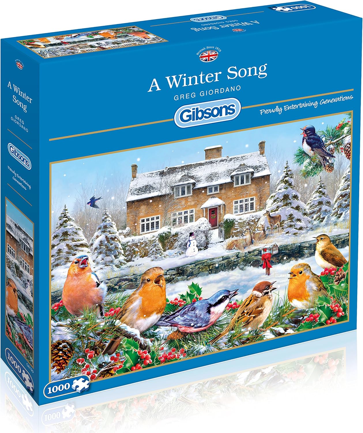 Gibsons A Winter Song Jigsaw Puzzle, 1000 piece Amazon.co.uk Toys & Games