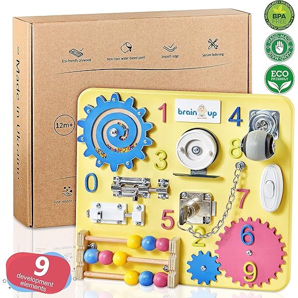 homemade sensory board