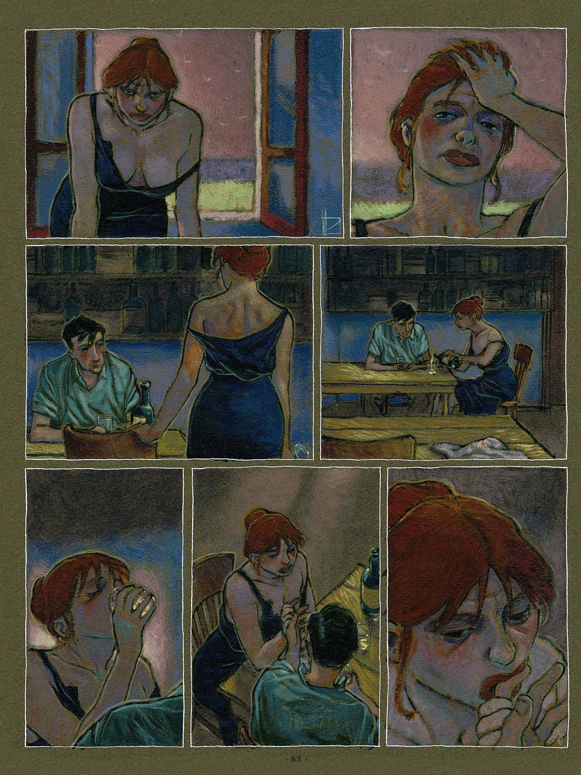 Livro 'Traço de Giz' por Miguelanxo Prado