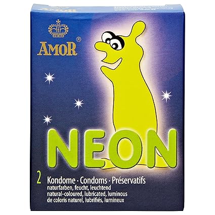 AMOR® 'Neon' 10x2 Leuchtkondome