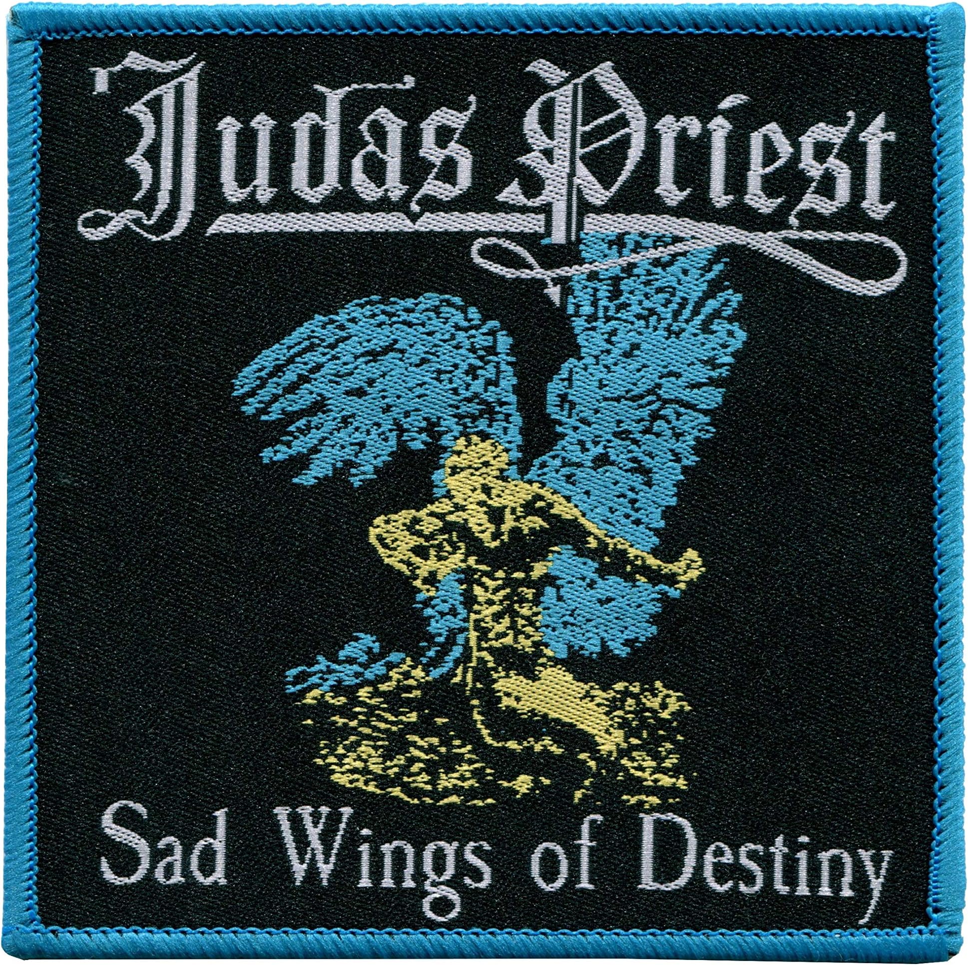 Judas Priest Sad Wings of Destiny Heavy Metal Music Rock Band Iron on, sew on Embroidered Patch