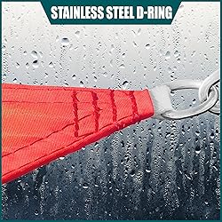 Royal Shade 7' x 9' Red Rectangle Waterproof Sun