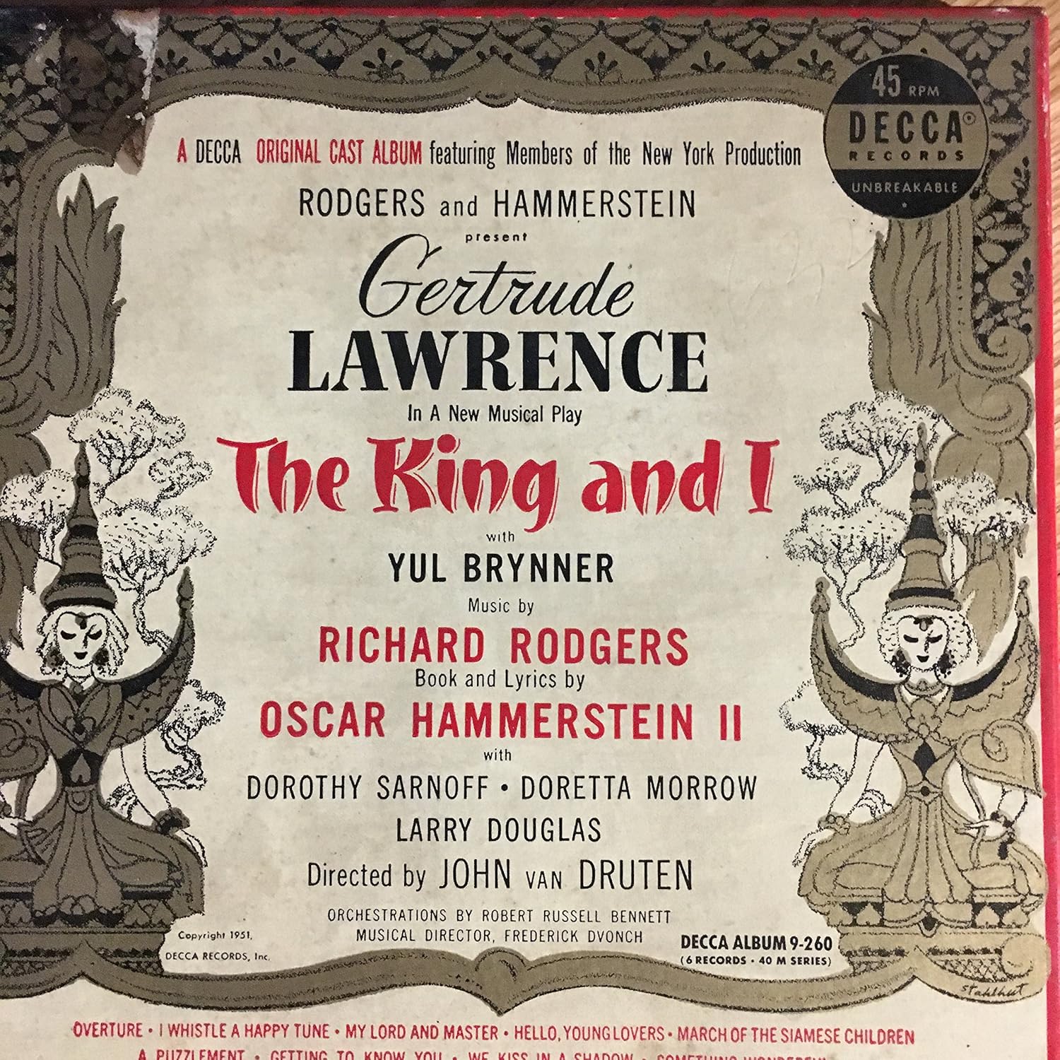 The King And I Original New York Cast Amazon Com Music