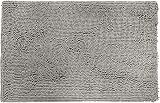 Amazon Basics Non-Slip Chenille Microfiber Bath Mat 53 x 87 cm Platinum view 4