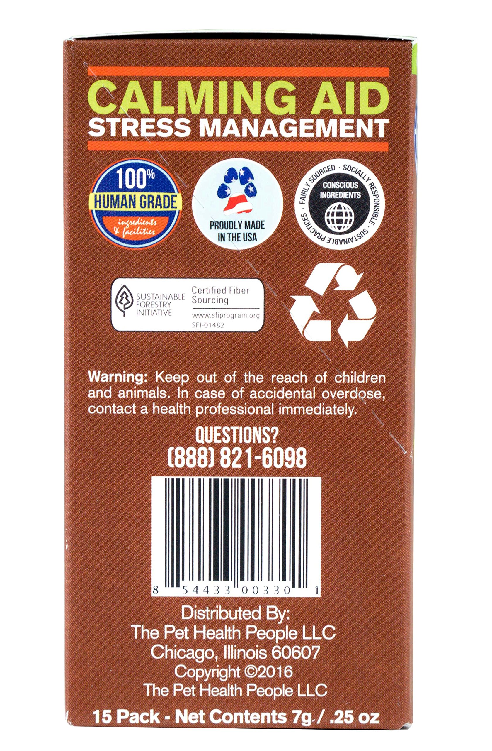 LICKS Dog Zen Calming Aid Supplements 15use (Braised Beef Flavor) on